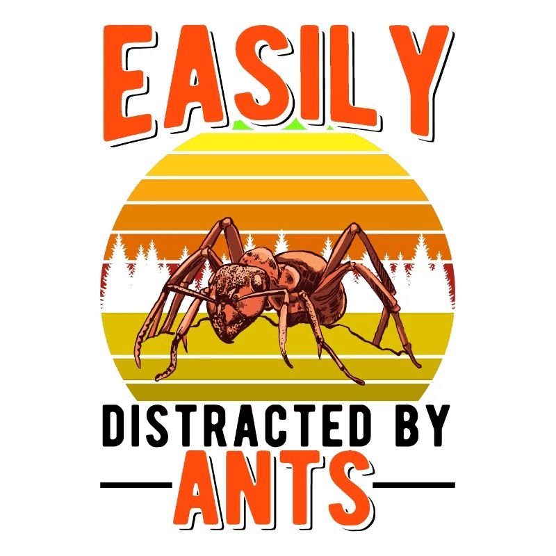 Facilement distrait par les fourmis fourmis fourmis