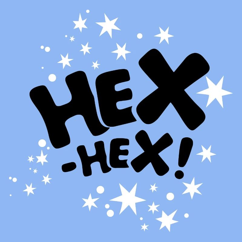 Bibi Blocksberg HEX-HEX! Spruch mit Sternen