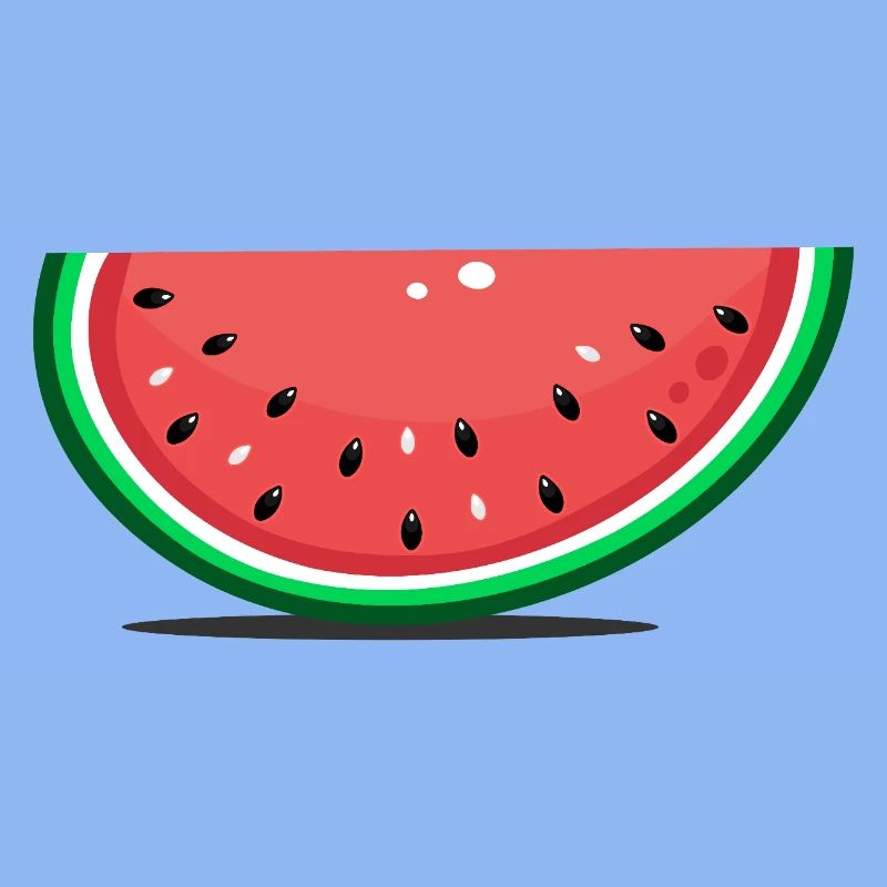Tranche de design de pastèque
