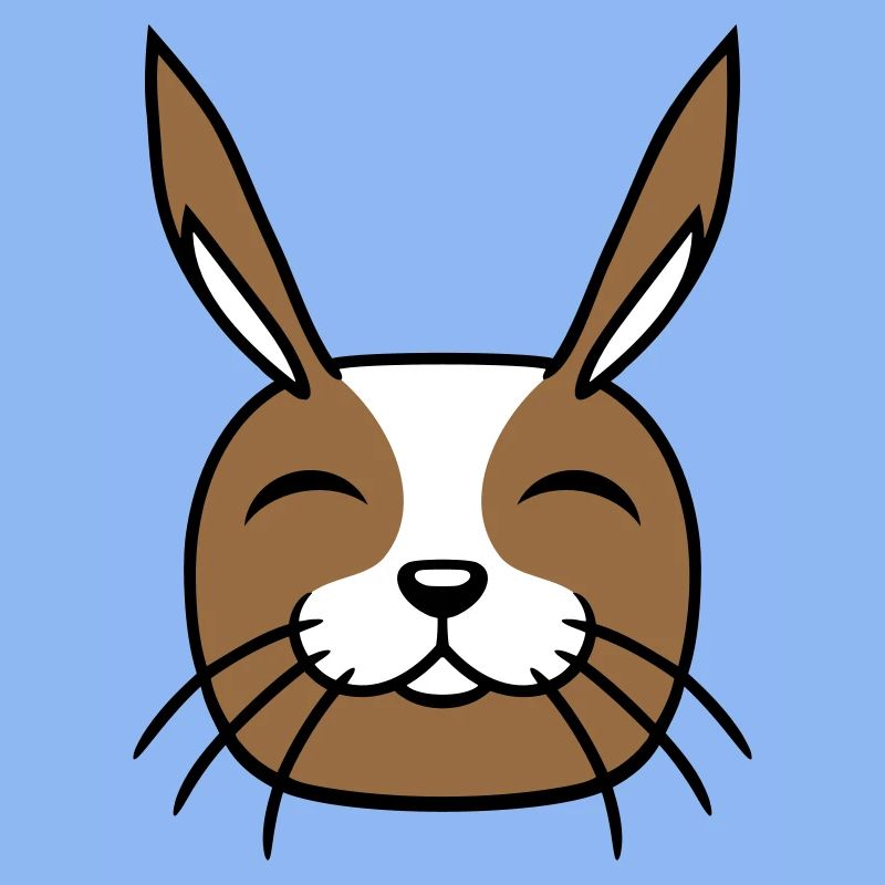 Bunny Funny Face Smile Happy Friendly