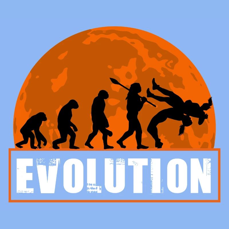 Évolution du catch Drôle de combattant MMA Grappling