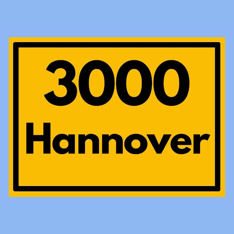 ALTE POSTZIP CODE RETRO 3000 HANNOVER - Messe