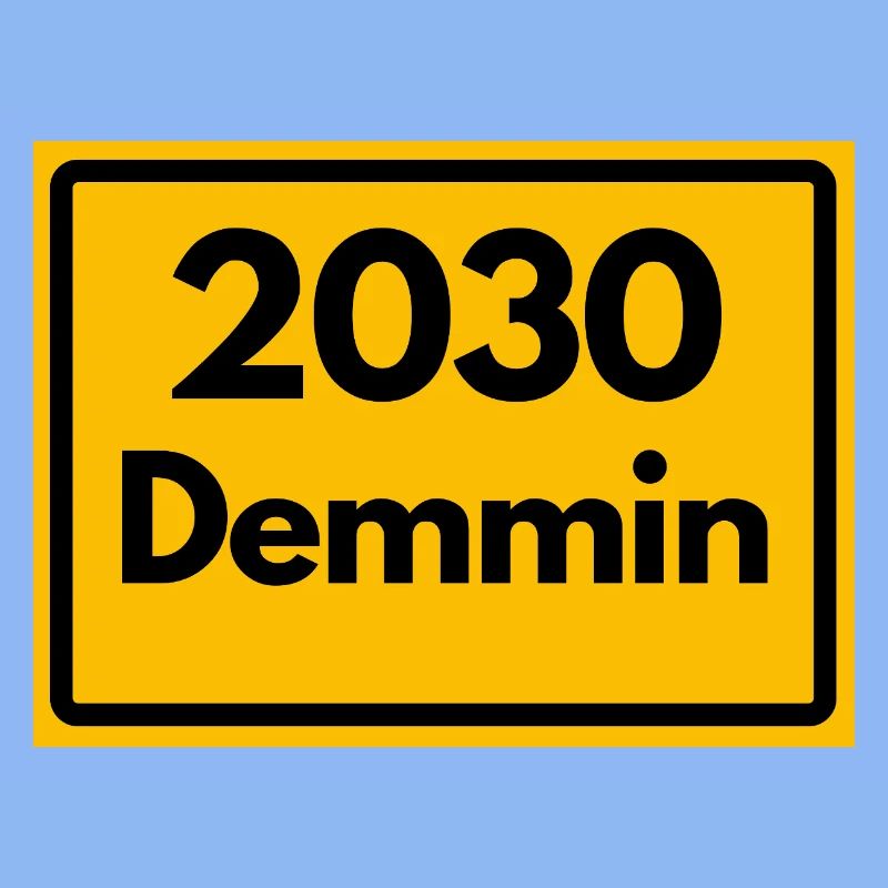 ANCIEN CODE POSTAL RÉTRO 2030 DEMMIN HEIMAT