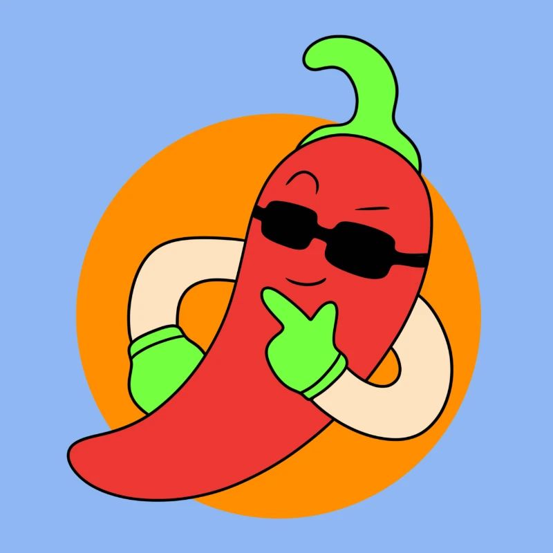 Cool chilli pepper