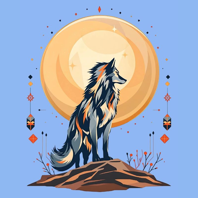 Boho Wolf