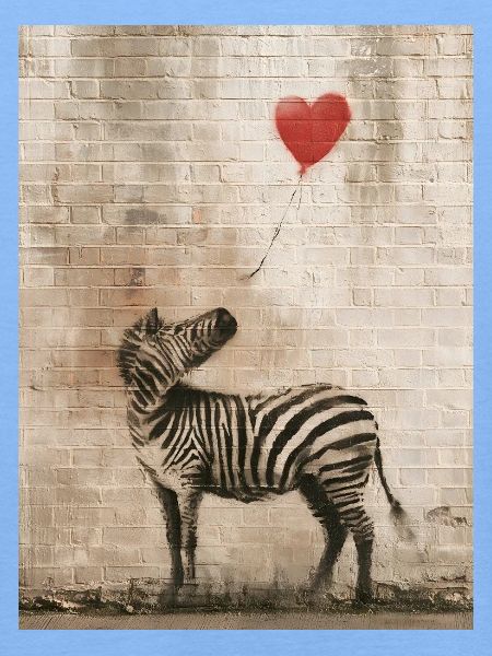 Banksy Zebra