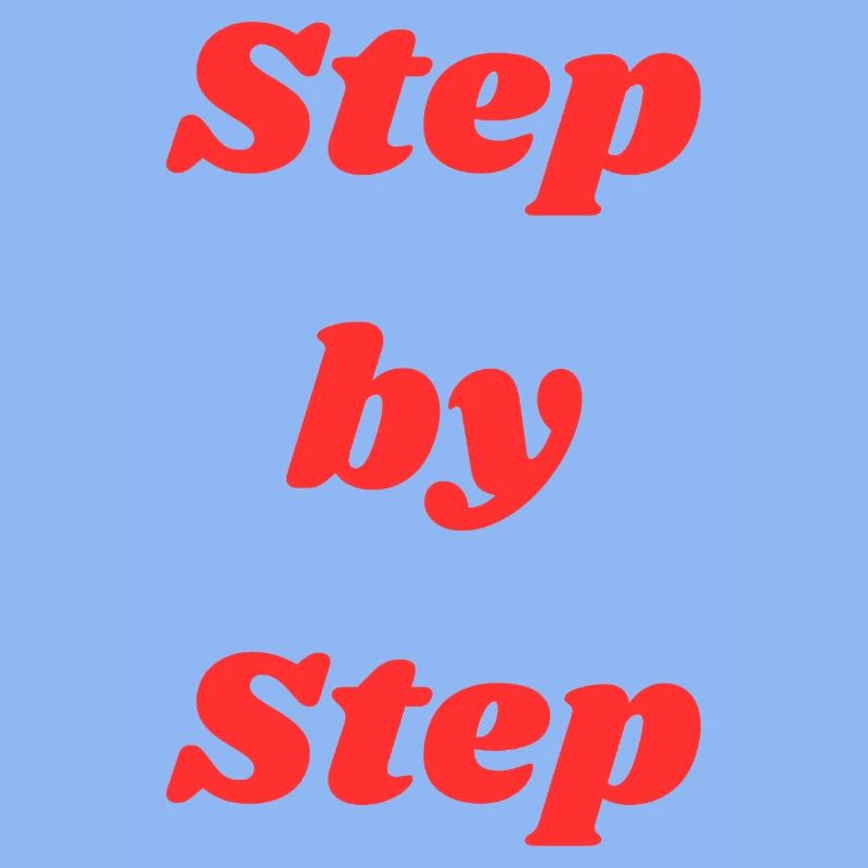 Step by step typography