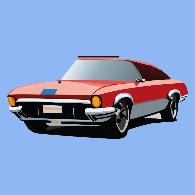 Roter Oldtimer
