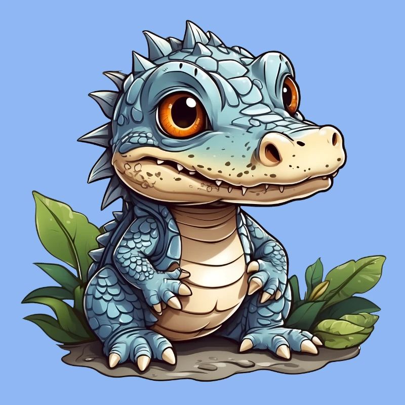 petit alligator mignon