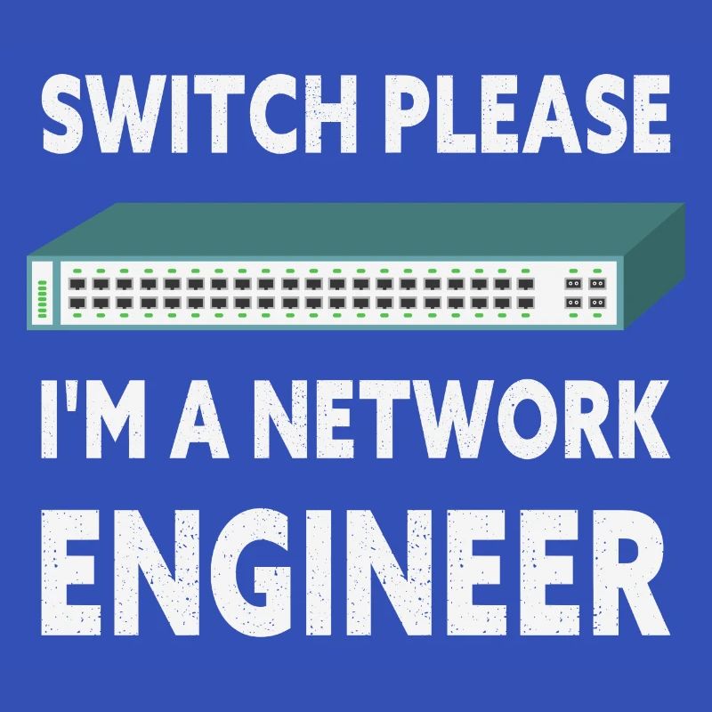 Switch Please I'm A Network Engineer IT Tech