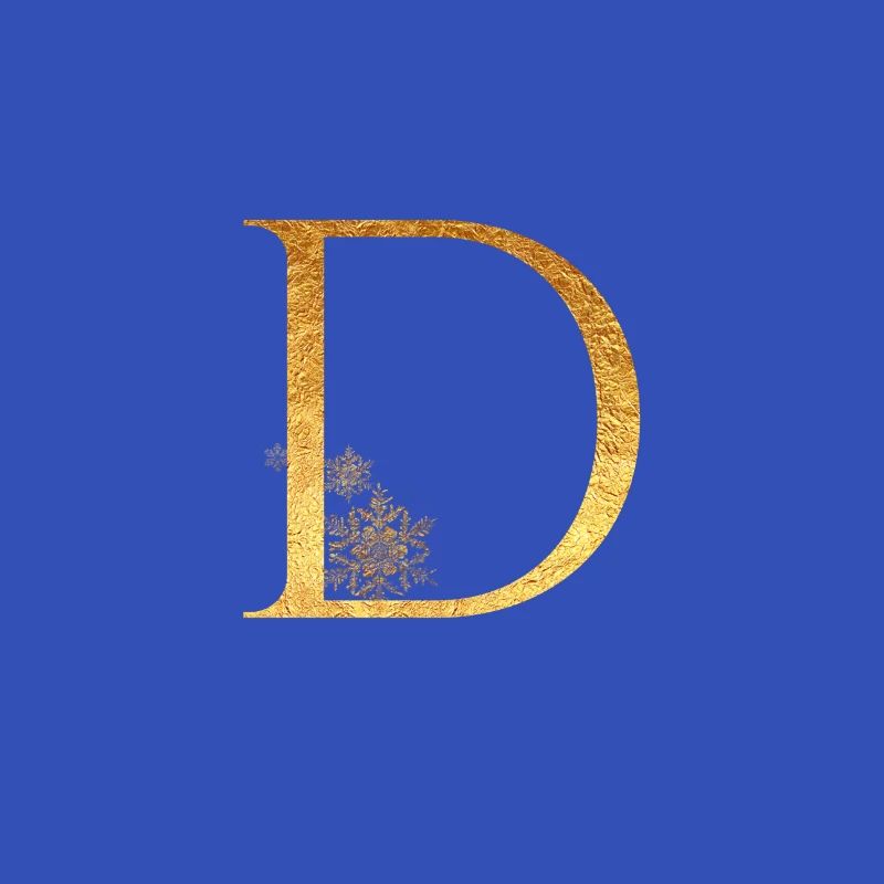 Lettre initiale D
