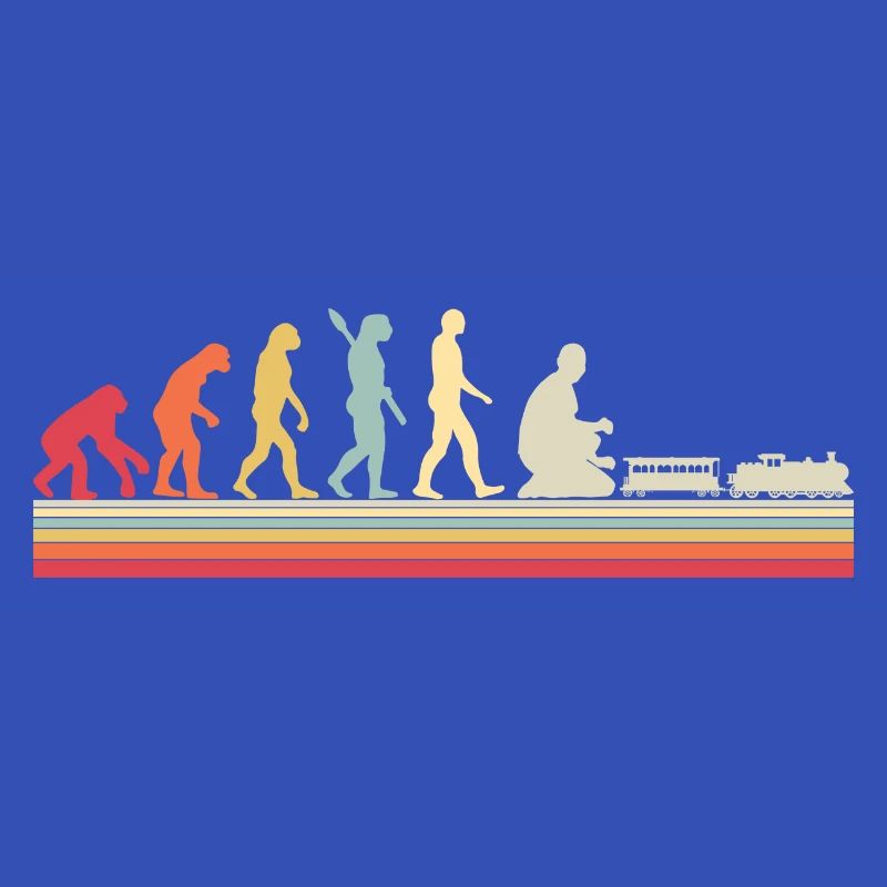 Évolution du chemin de fer miniature de train humain
