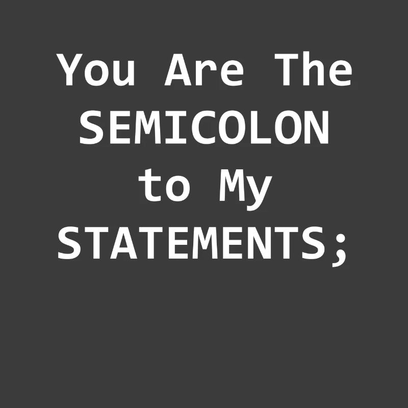 Programmeur Semikolion Computer Science Cadeau