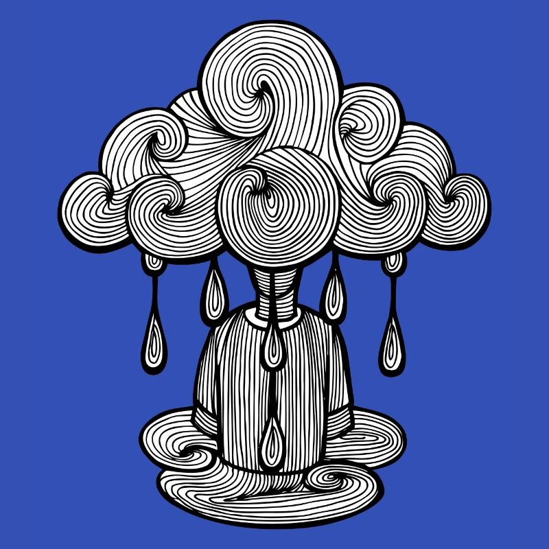 Cloud Monday rain, Monday is bad ...
