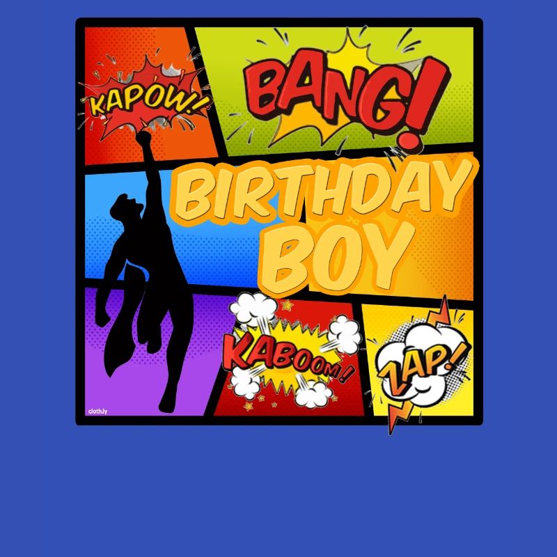 Superheld Geburtstag Comic