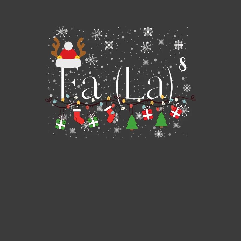 Fa (La)8 Drôle de Noël Santa Fa La Math Mignon