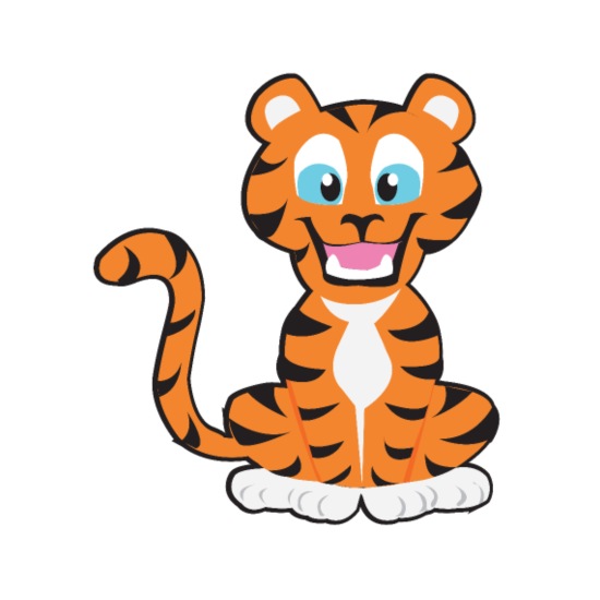 Tigre divertido - diseño para niños y bebés' Camiseta niño | Spreadshirt