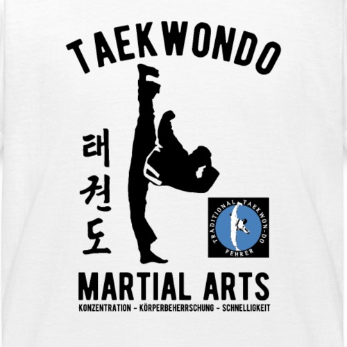 Michael Silhouette Taekwon-Do Martial Arts - Kinder T-Shirt