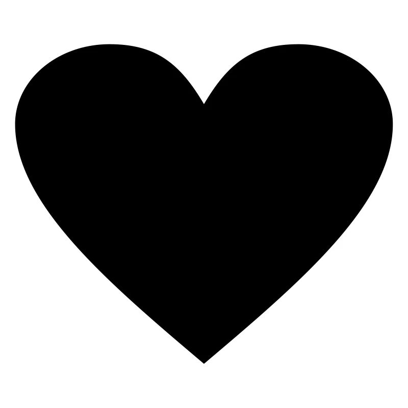 Schwarzes Herz Awesomeelement