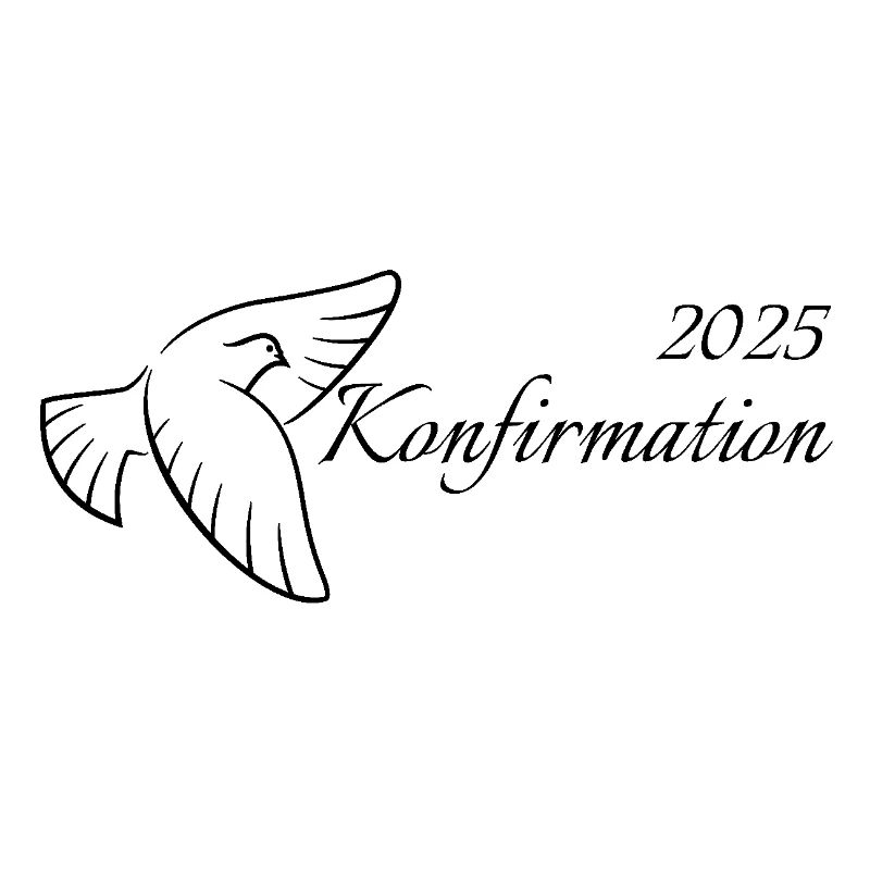 Konfirmation 2025 fliegende Taube Heiliger Geist
