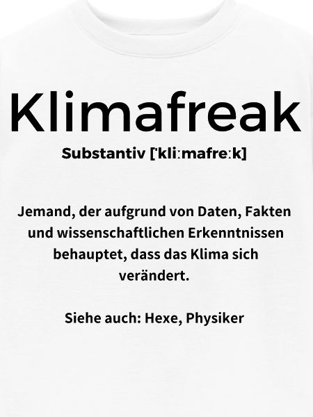 Klimafreak Physik