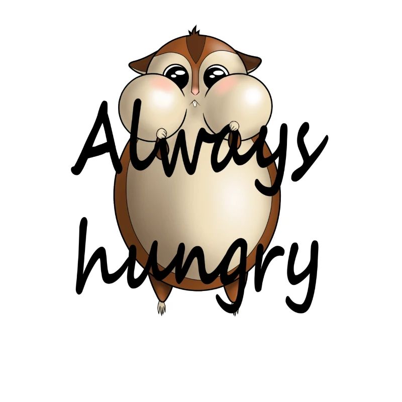 Always hungry hamster