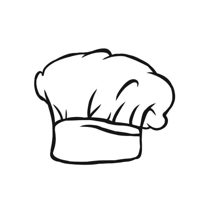 Chef's hat Hobby cook Baker Cook Cook Gift