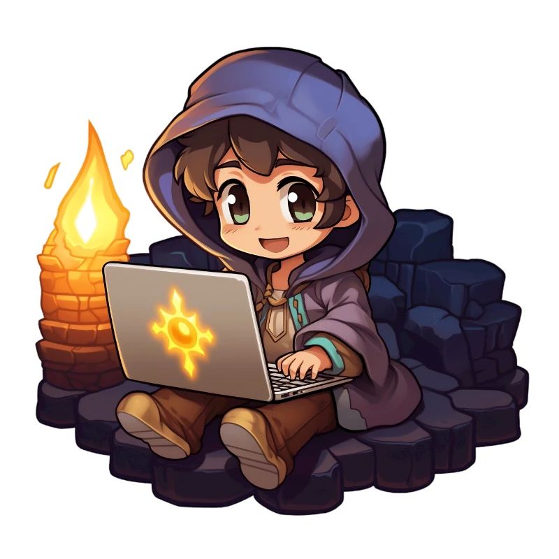 Adventure Awaits Cartoon Explorer in Du