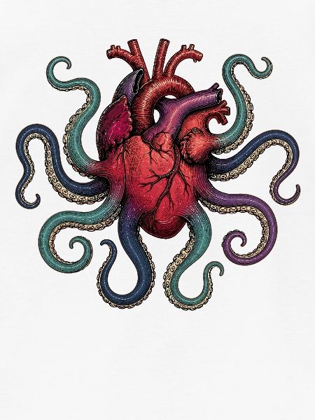 Anatomical Heart Octopus