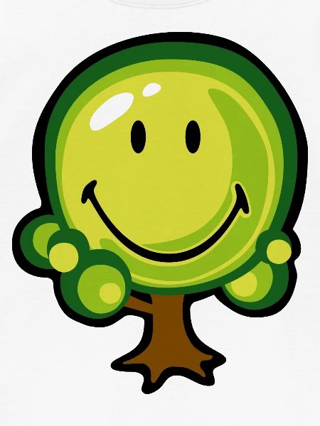 Smiley Oak Tree