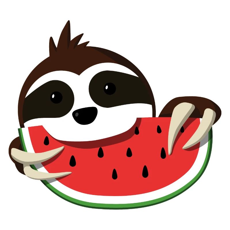 Faultier Melone