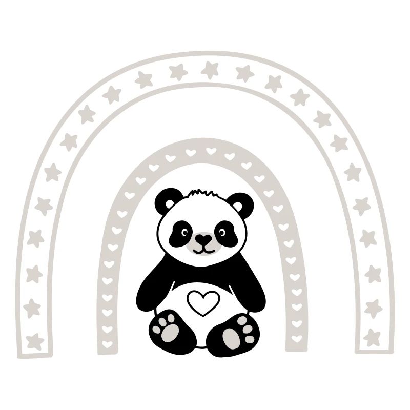 Rainbow Panda