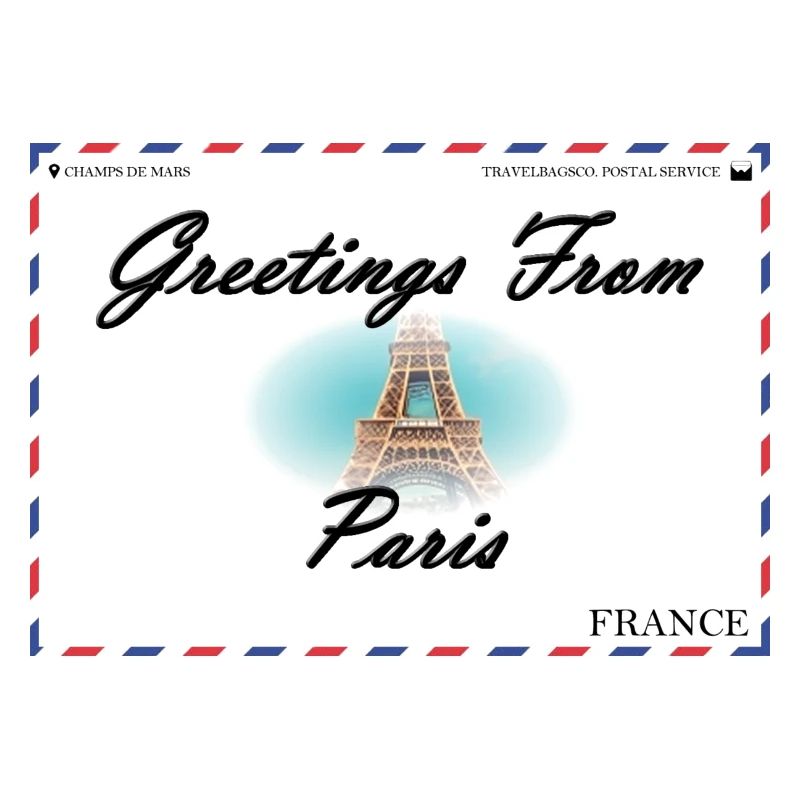 Carte postale souvenir de Paris