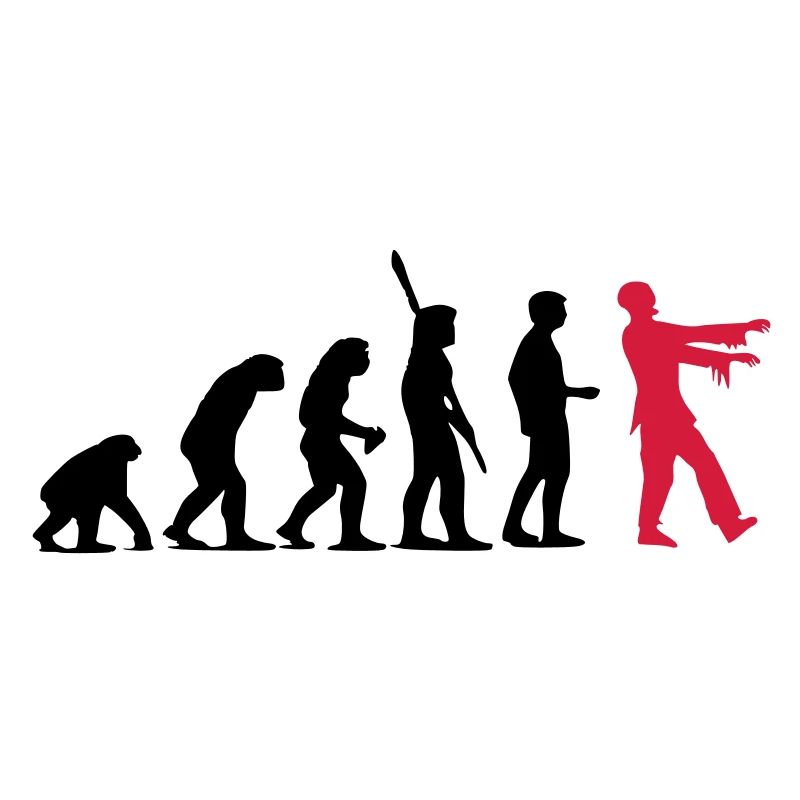 Zombie Evolution (zweifarbig)