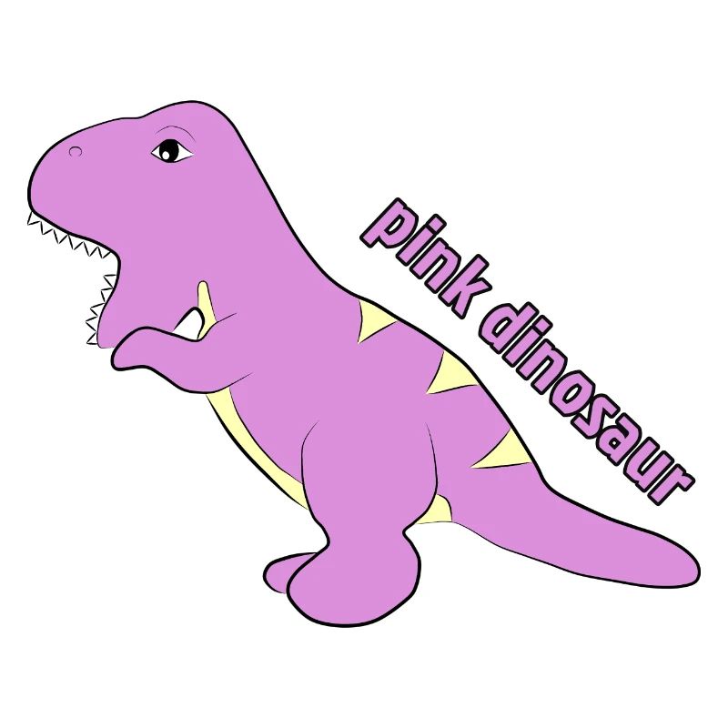 Pinker Dinosaurier