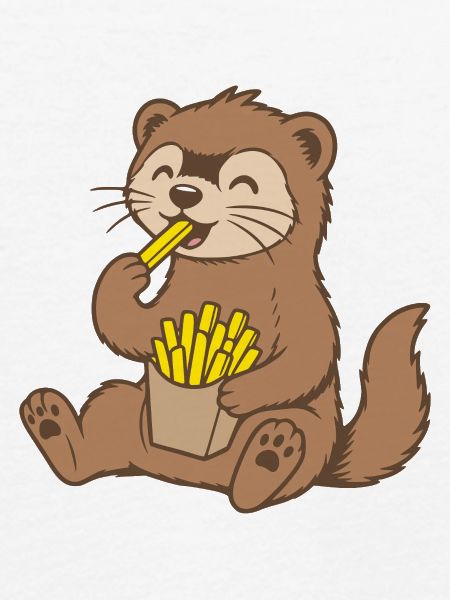 Frettchen Pommes Frites