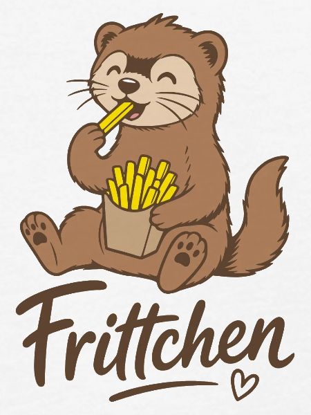 Frettchen Frittchen Fritten Pommes Frites