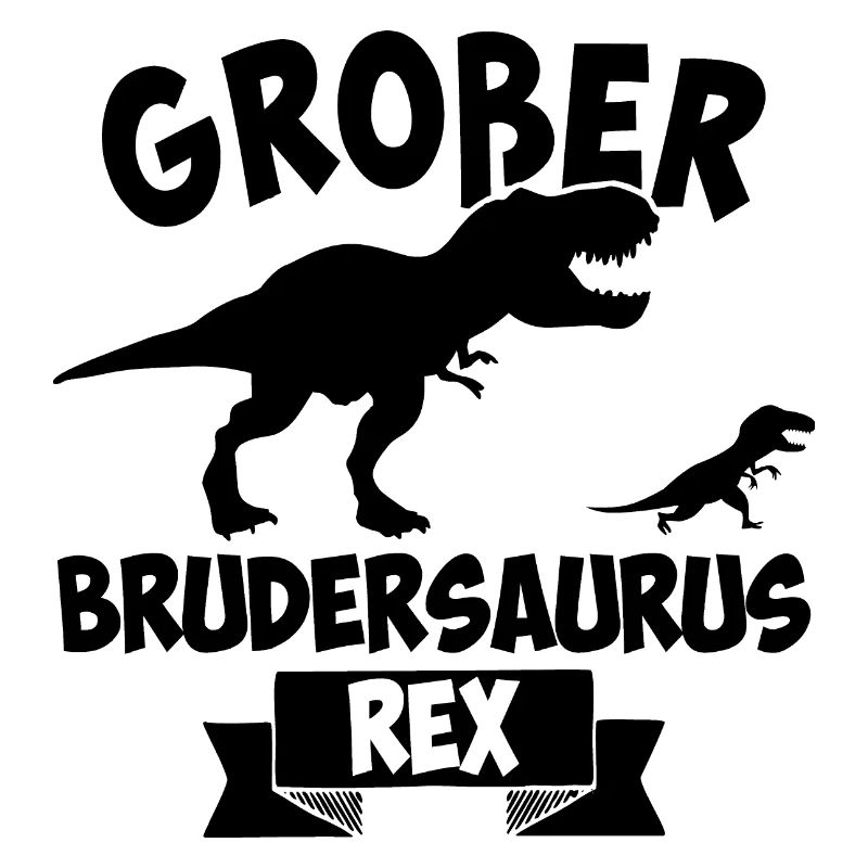 Großer Brudersaurus Rex Großer Bruder Dinosaurier