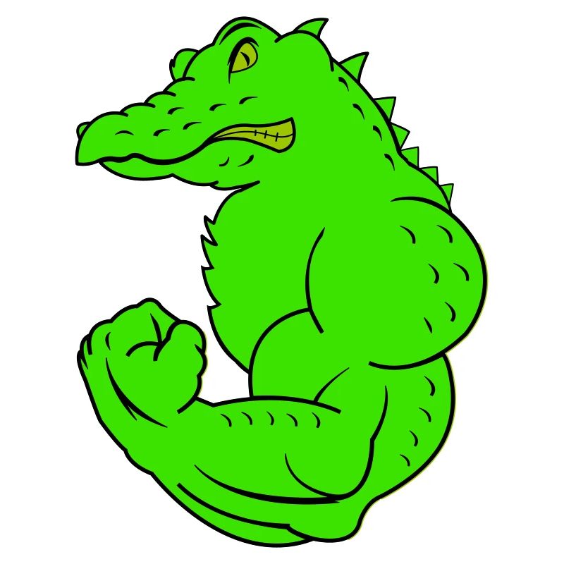 strong crocodile