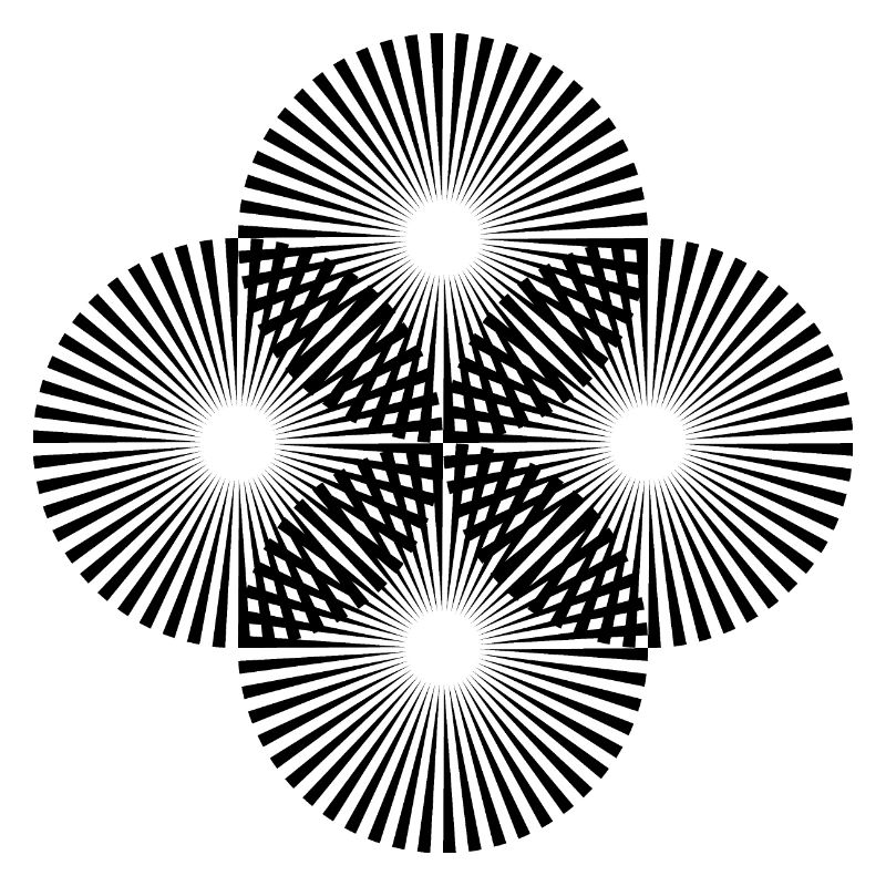 Illusion Geometry Optical Illusion Pattern