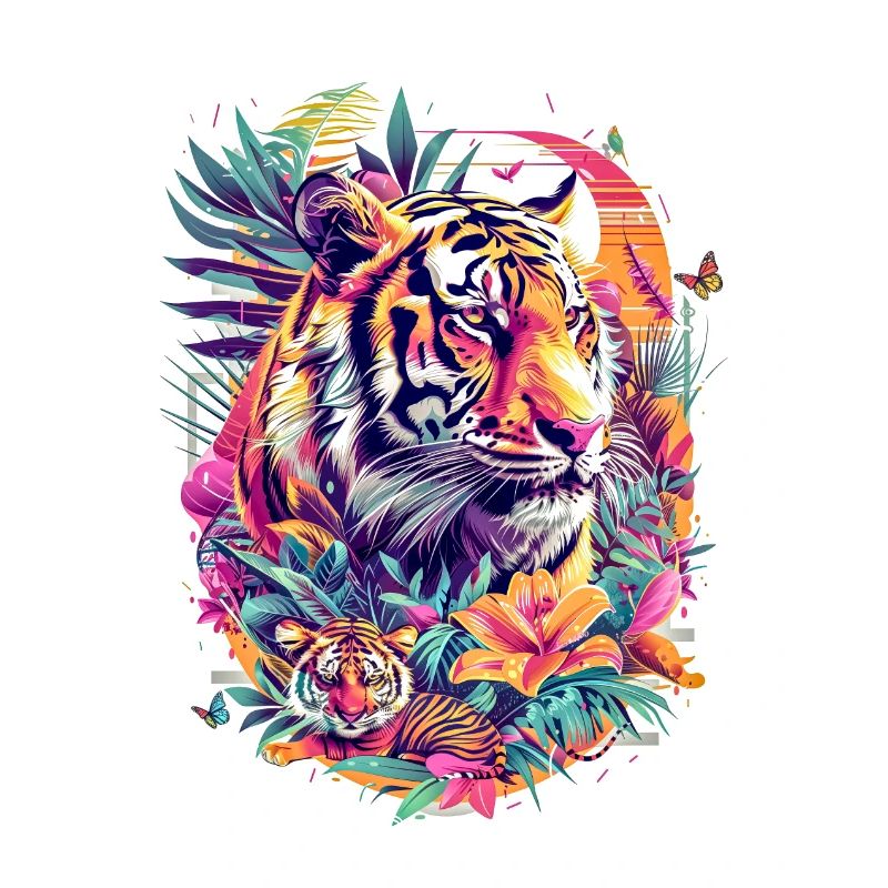 Conception de tigre