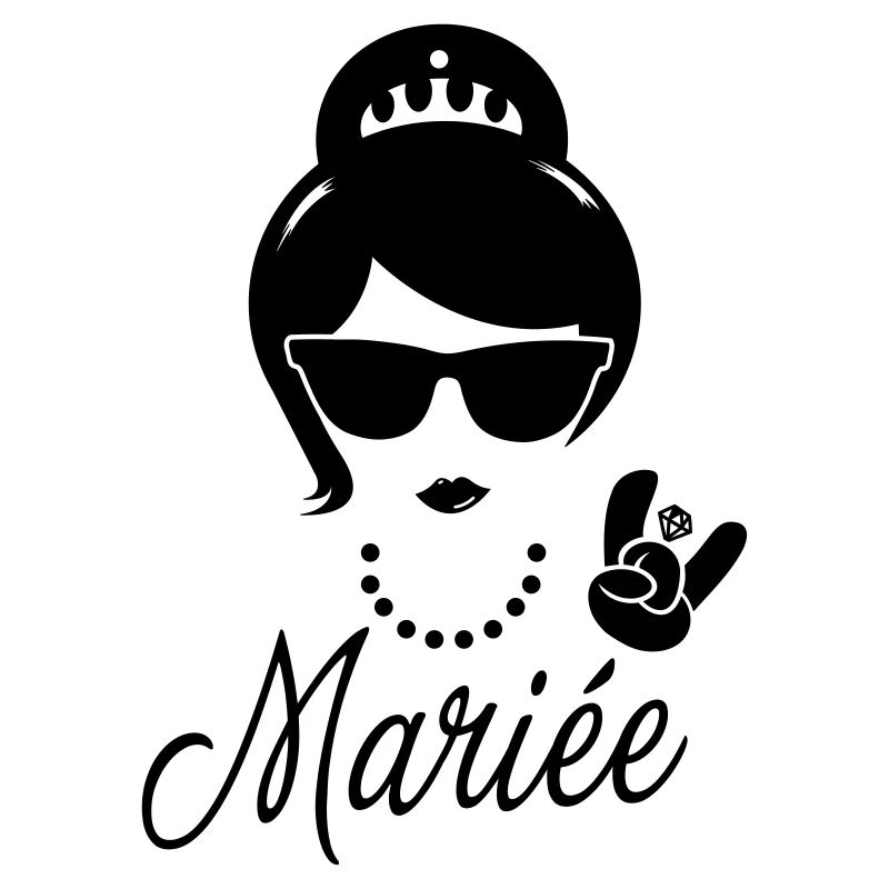 Future Bride Burial Life EVJF Vintage hipster