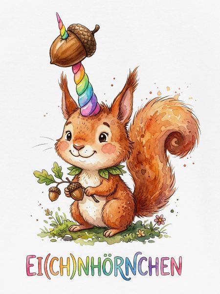 Einhorn Eichhörnchen Eich(ch)nörnchen