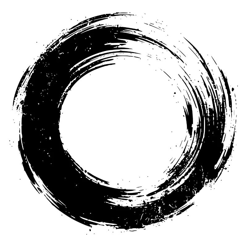 Circle Brushstroke