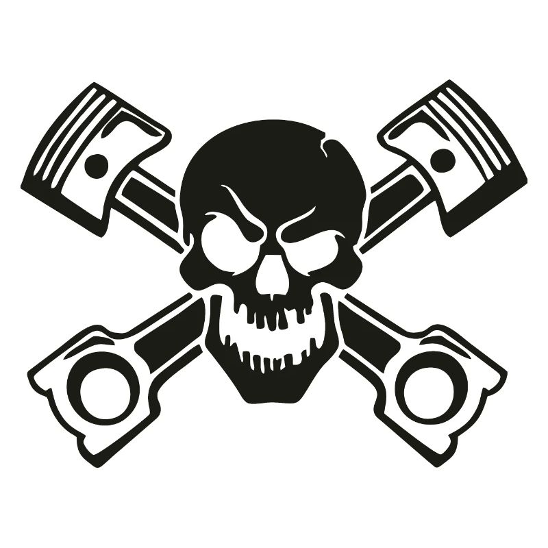 Skull Skull Skull Piston