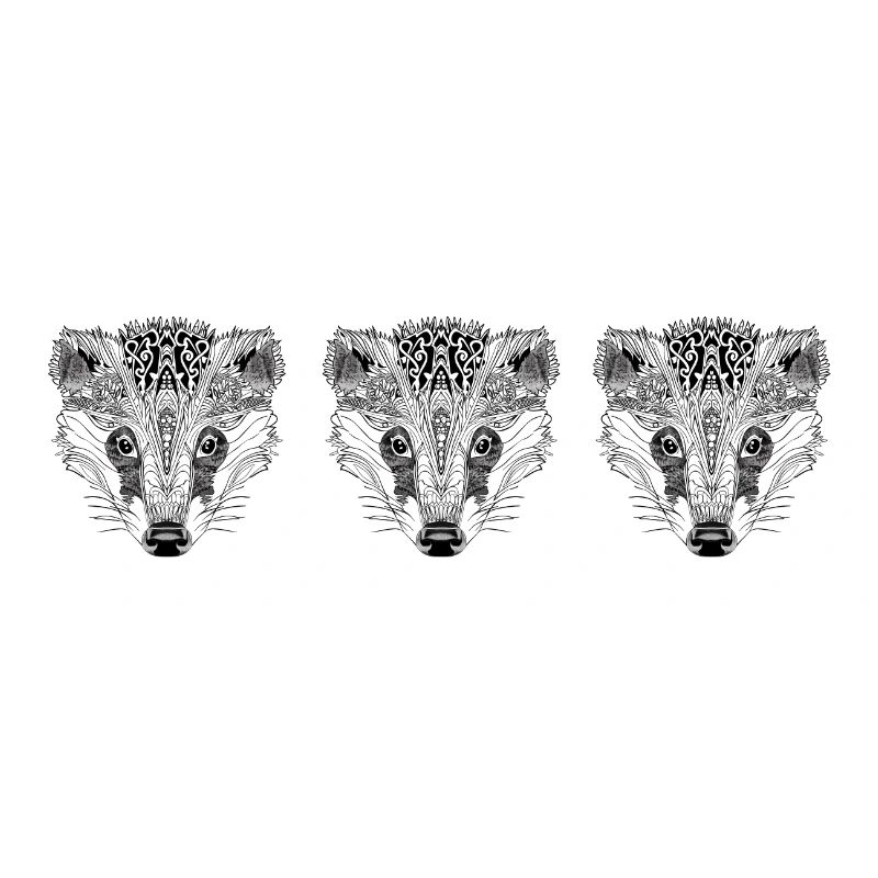badger badger badger mandala