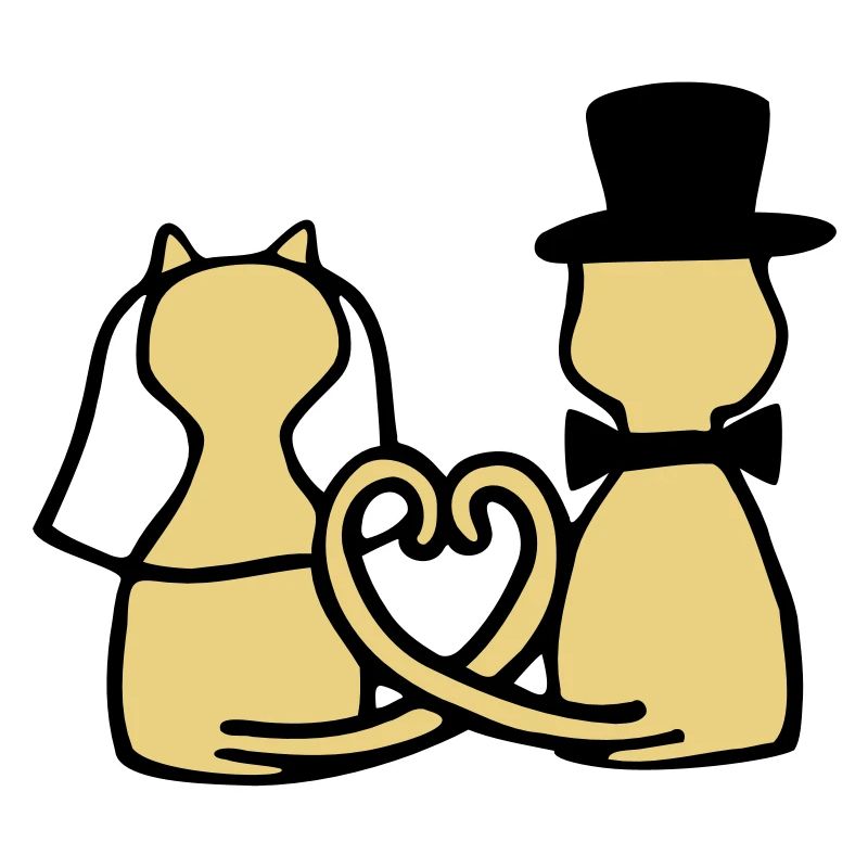 cat wedding