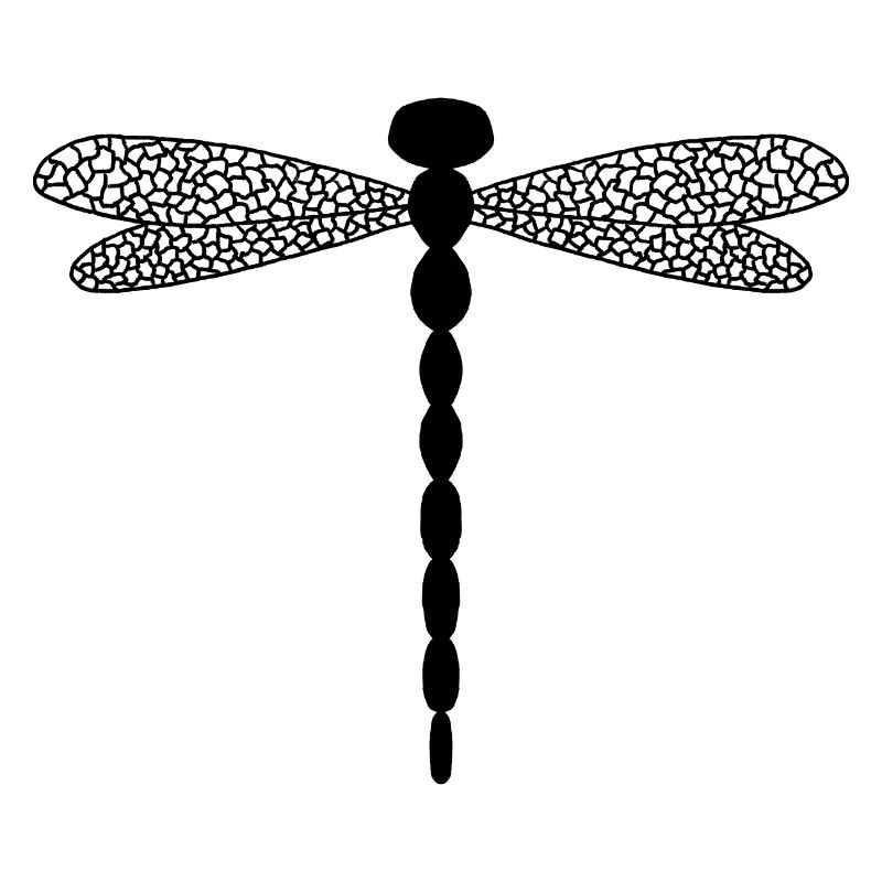Libellule complexe