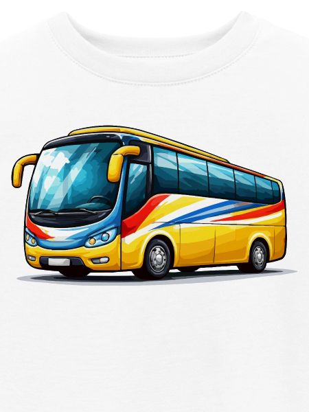 Reisebus Kunstdruck