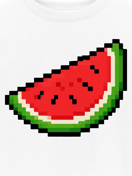 Pixel-Wassermelone Slice